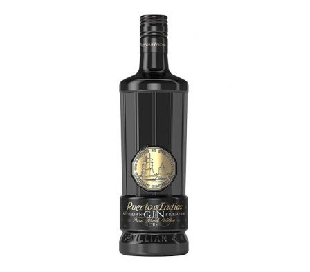 GIN PUERTO DE INDIAS PURE BLACK EDITION 700 ML