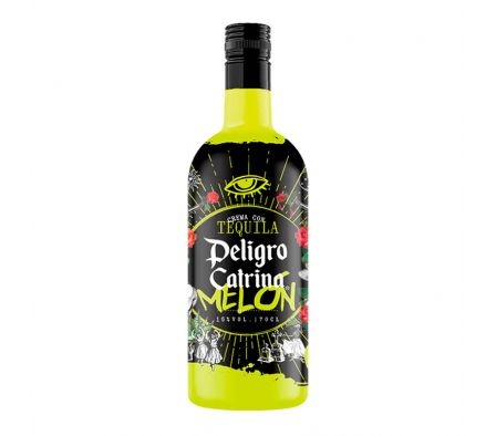 CREMA CON TEQUILA PELIGRO CATRINA DE MELON 700ML