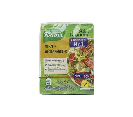 CONDIMENTO KNORR HIERBAS DE JARDIN 5 SOB.250ML