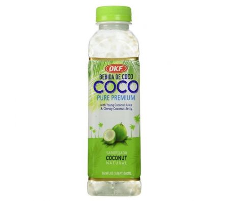 OKF COCONUT DRINK 500*20 BOTELLA