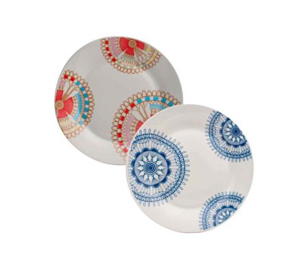 PLATO PORCELANA 7,5'' PLAYO NANDUTI