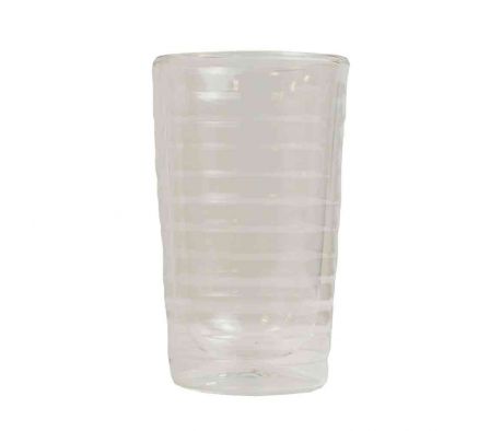 TAZA/VASO DOBLE VIDRIO NESPRESSO-350ML