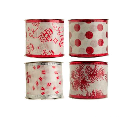 CINTA P/MOÑO NAVIDEÑO 6,3CMX2,7MTS REF 6058-31