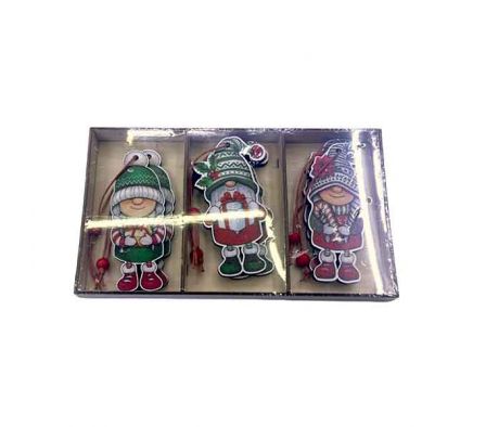 ADORNO NAVIDEÑO SURT 18X10,5CM P/ARBOL REF 6941-13