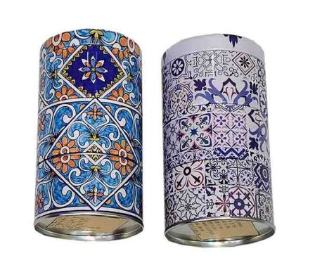 POTE ESTAMPADO 9,5*15,8CM D/METAL REF 9412-14