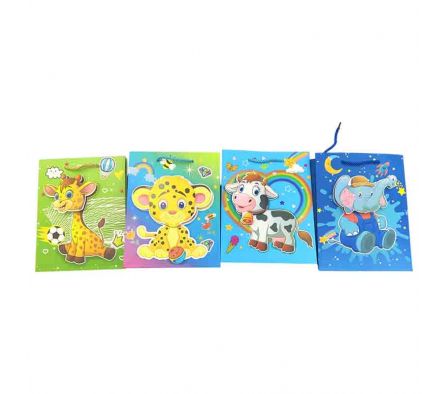 BOLSA D/ANIMALES 26*32*10CM P/REGALO REF 7488-17