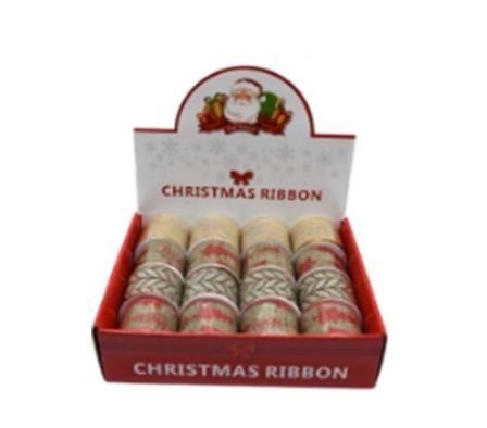 CINTA NAVIDEÑA 6,3CMX2,7M REF 217-56