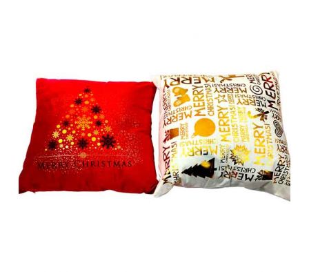 FUNDA P/ALMOHADA NAVIDEÑA 45X45CM REF B1-8081-82-7