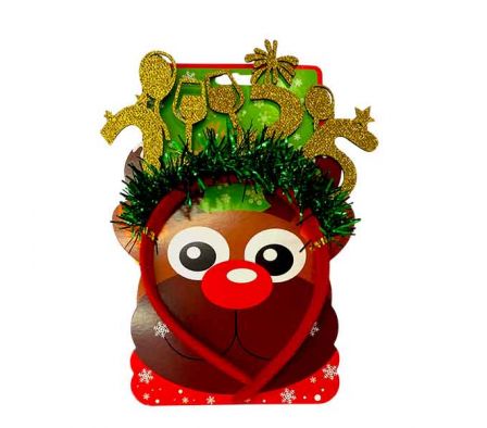 VINCHA FELIZ AÑO NUEVO 2026 20CM REF B1-182-8