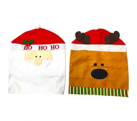 CUBRE SILLA NAVIDEÑO 57X49CM TNT REF B1-157-182-20