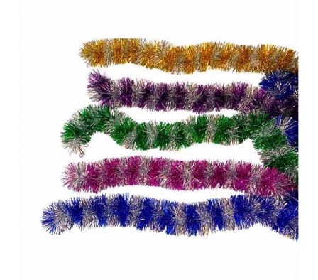 BOA NAVIDEÑA C/RAYAS 0,09X2M REF 9180-16