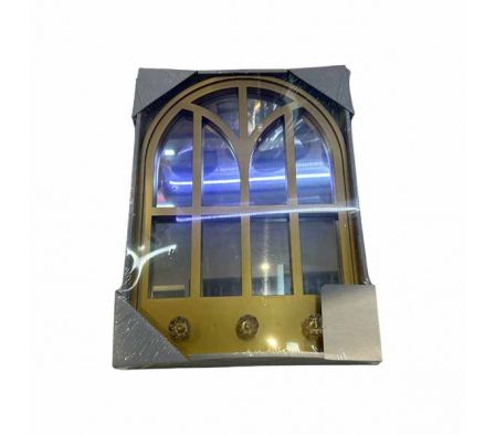 ESPEJO C/DISEÑO VENTANA 37X27X5CM REF 6846-09
