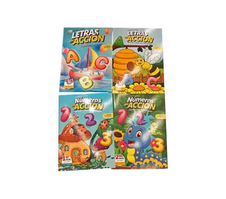 LIBRO D/APRENDIZAJE NUMERO/LETRAS REF 21895-3