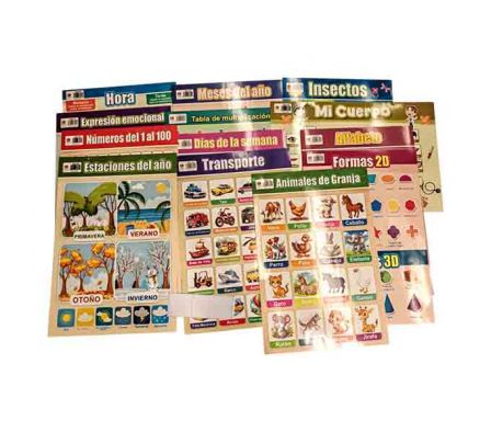 LIBRO D/APRENDIZAJE SURTIDO REF 21895-5