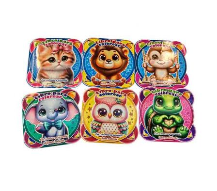 LIBRO P/PINTAR D/ANIMALES REF 21895-23