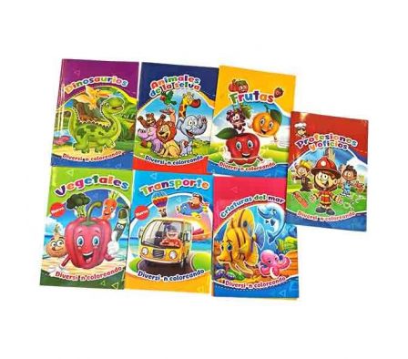 LIBRO P/PINTAR SURTIDO REF 21895-25