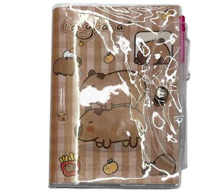 LIBRETA ESTAMP CAPIBARA 14.2X19.8CM REF 22716-12