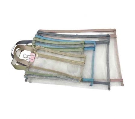 CARTUCHERA PORTA DOCUMENTOS DE PVC A4 REF 21312-2