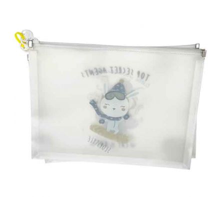 CARTUCHERA PORTA DOCUMENTOS ESTAMPADO CONEJO PLAS 